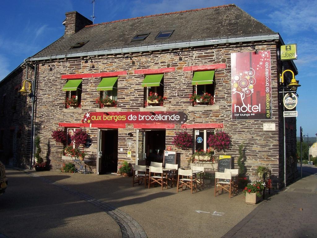 Hotel O2B Aux Berges de Brocéliande Beignon Exterior foto